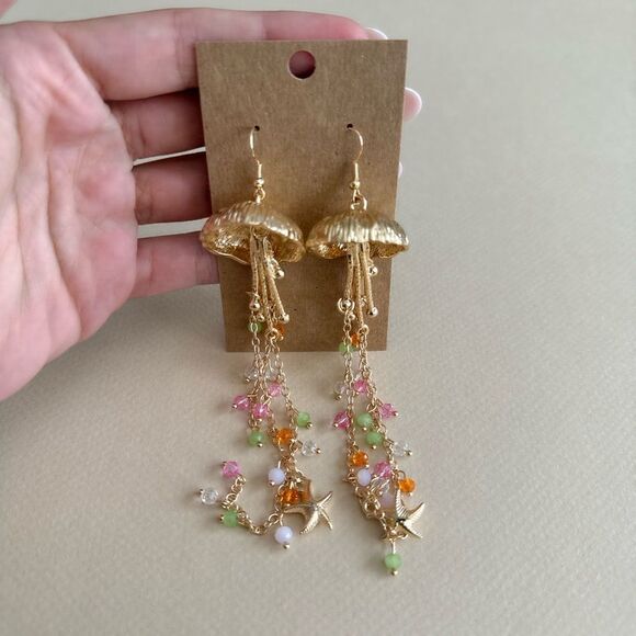 Multicolor Dangle Earrings #1678 - Picture 2 of 4